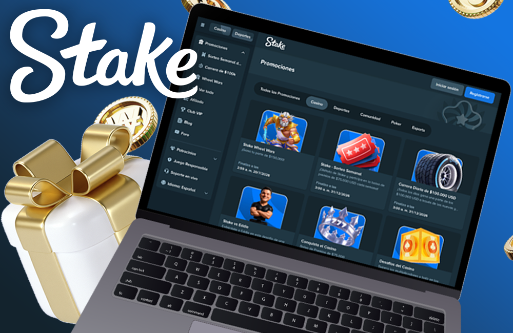 Bonos y promociones de Stake